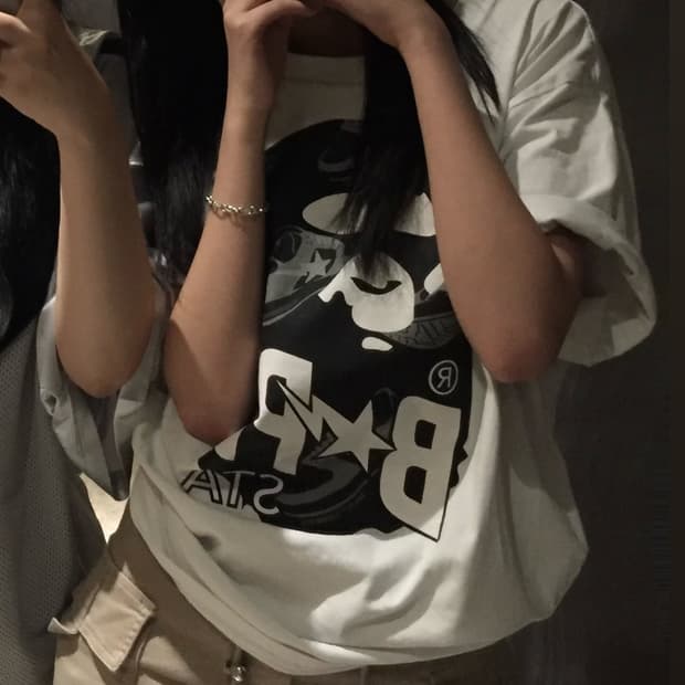 베이프 스타 에이프 반팔티