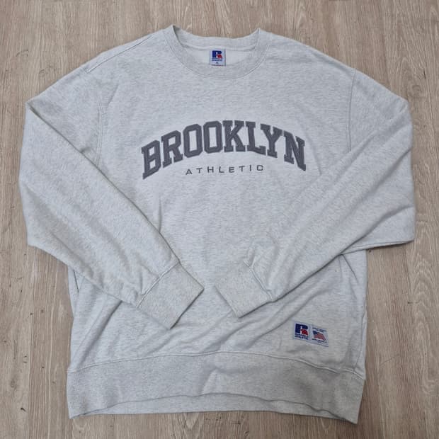 러셀 애슬레틱 브루클린 빅로고 맨투맨 XL(105)