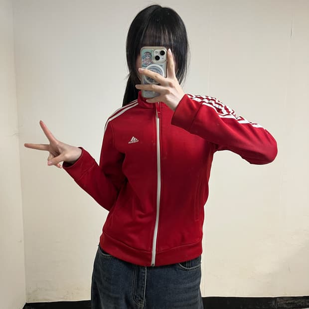 Adidas red jersey 