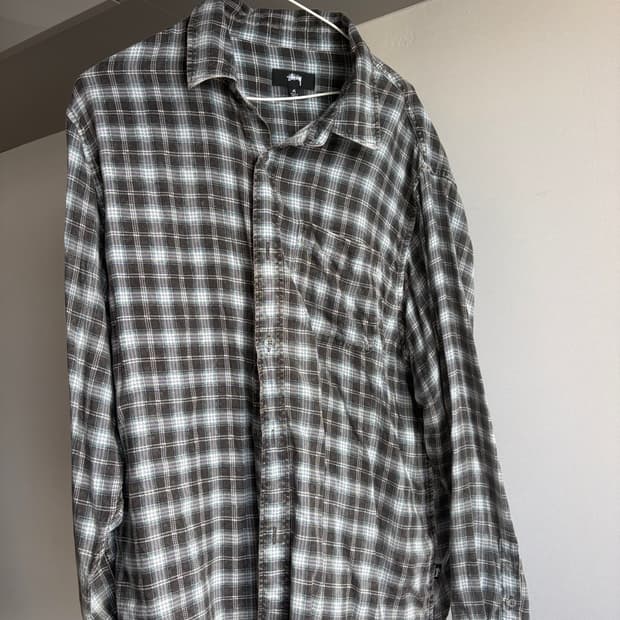 Stussy matthew plaid shirts  스투시 매튜셔츠