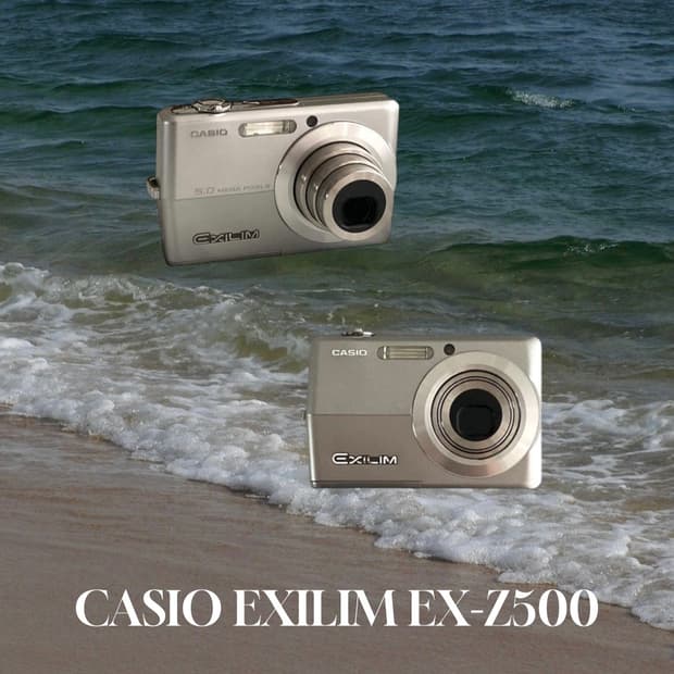 카시오 엑슬림 EX-Z500 빈티지디카 디지털카메라