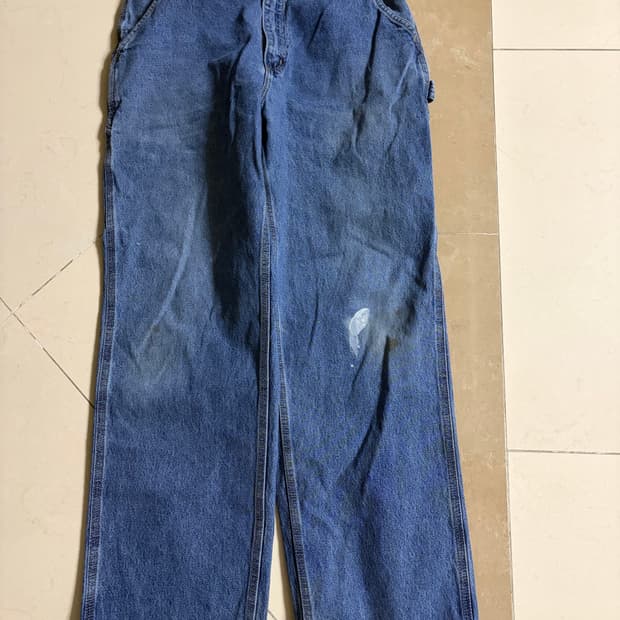 칼하트 데님 싱글니 