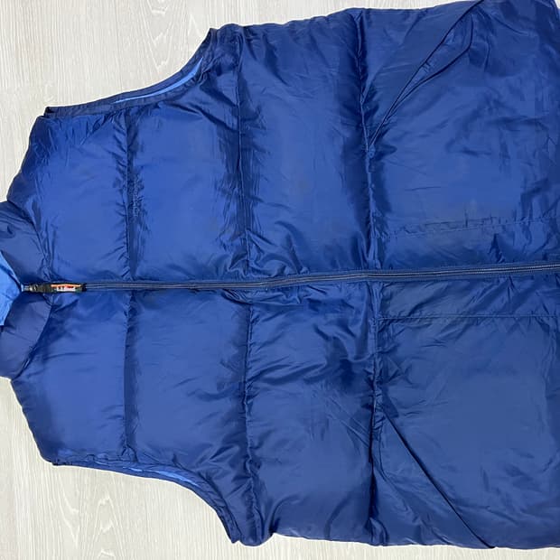 엘엘빈 구스다운 양면패딩조끼XL