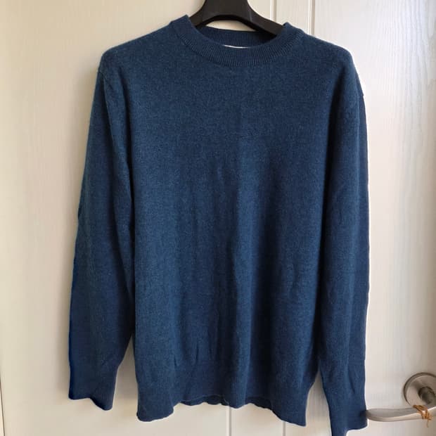 지오다노 캐시미어울 100% 니트 L