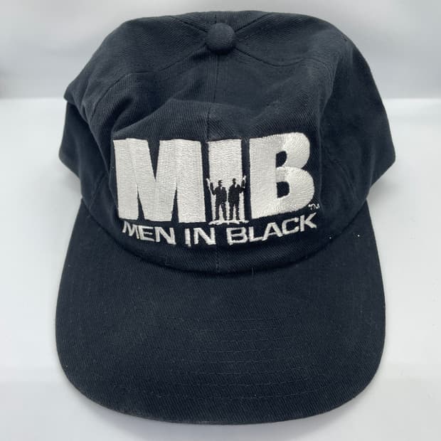 1997 빈티지 맨인블랙 레이벤 볼캡 