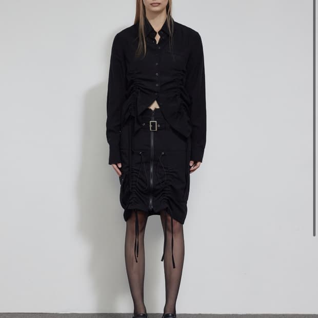 보헤미안서울 PRINCESS LINE SHIRRING SHIRT