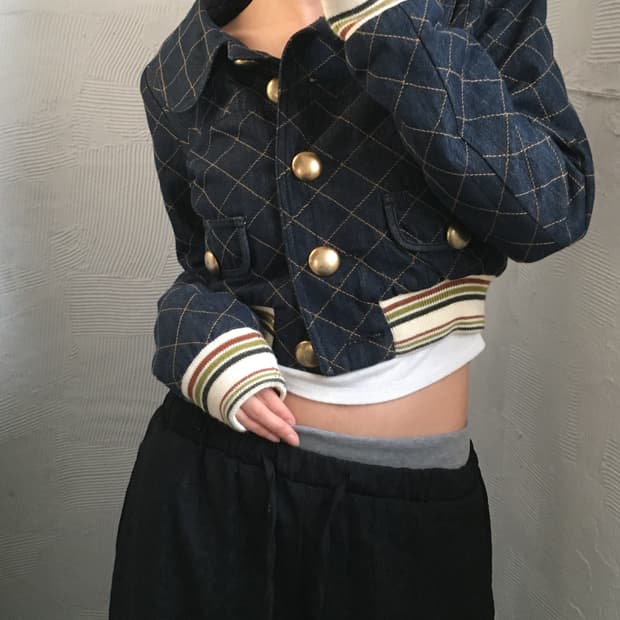 D&G 돌체앤가바나 데님 숏 자켓 