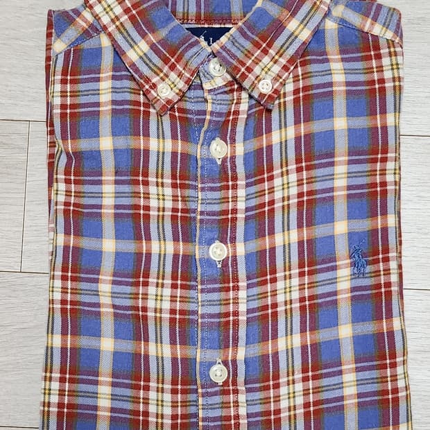 폴로 체크 셔츠