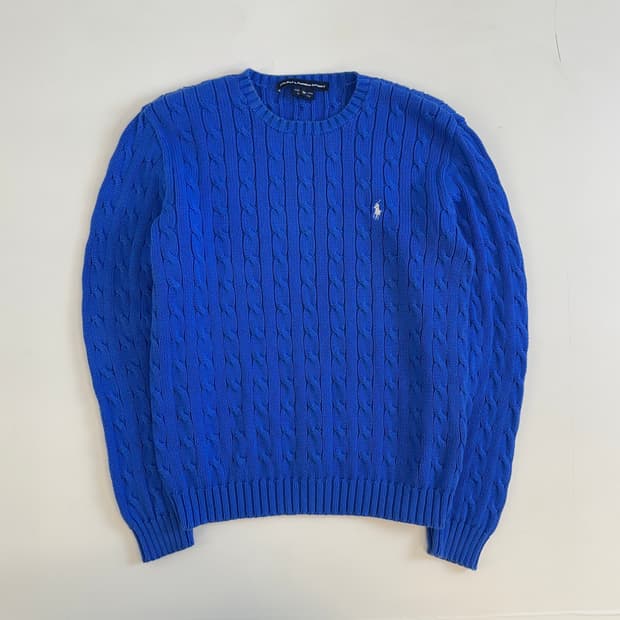 폴로 랄프로렌 케이블 니트 M