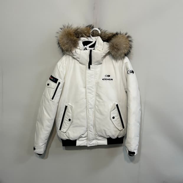 아이더 거위털 숏패딩 90 남녀공용