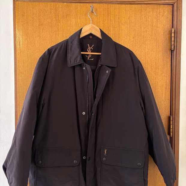 입생로랑 패딩코트 자켓