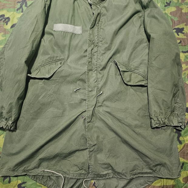 80s 미군오리지날 피쉬테일 개파카 미듐