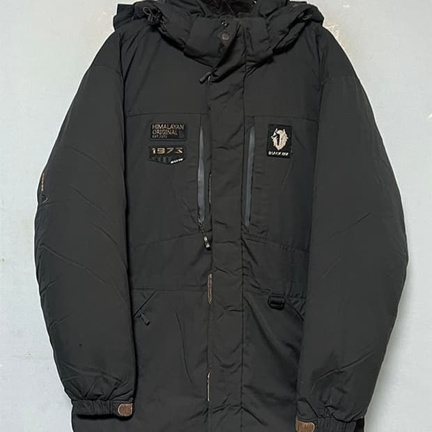 블랙야크 남자 패딩점퍼 구스다운 아웃도어룩 L 100