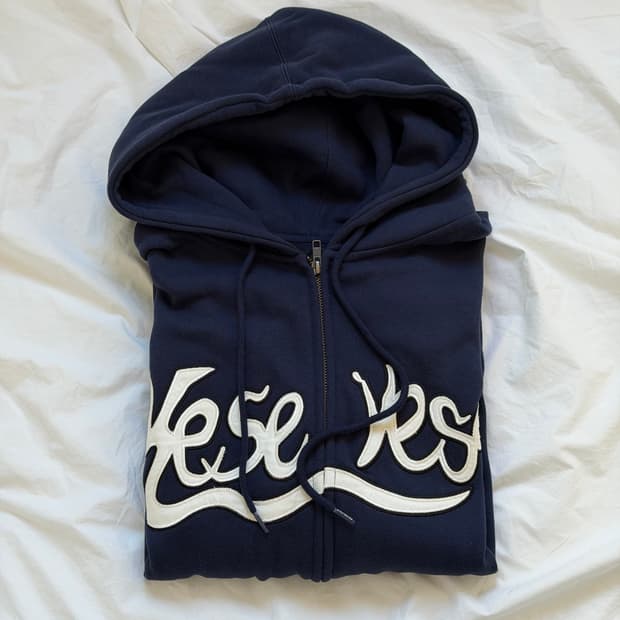 yeseyesee 후드집업 네이비