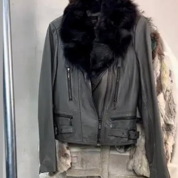 퍼 양가죽 자켓 