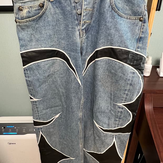 떠그클럽 레더팬츠 사이즈 M