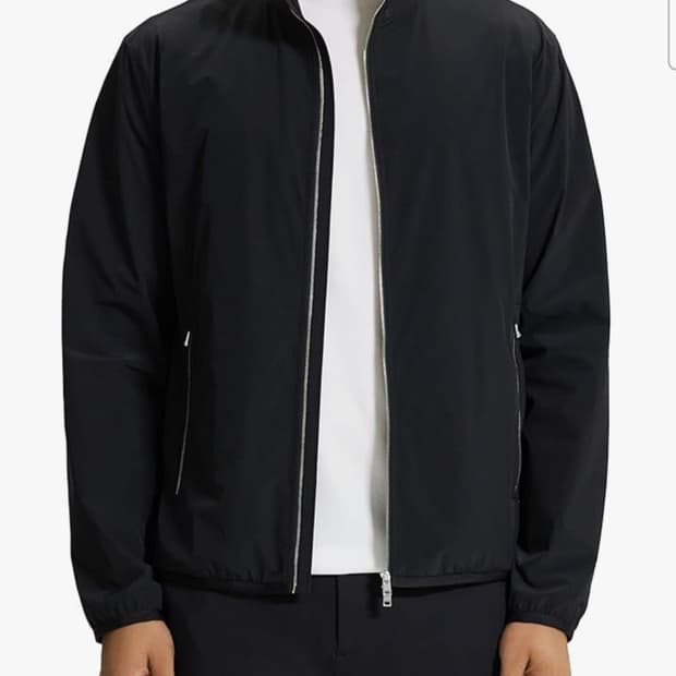 22s 띠어리 페이퍼 트랙 집업자켓 남자100