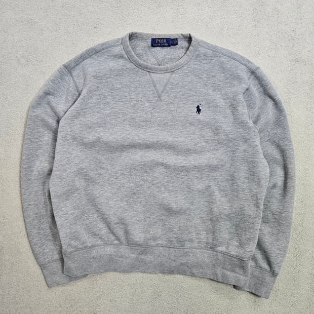 폴로 랄프 로렌 맨투맨 L 그레이