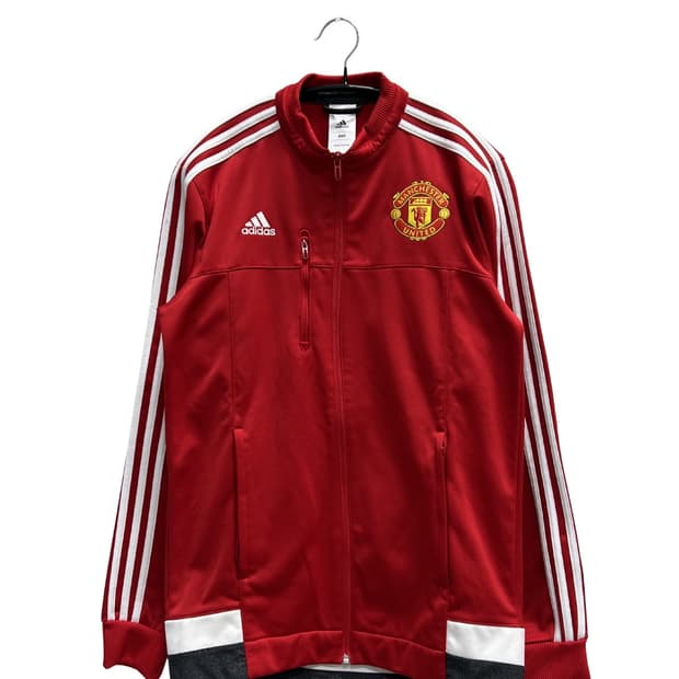 아디다스 올드스쿨 맨유 트랙탑 져지 레드