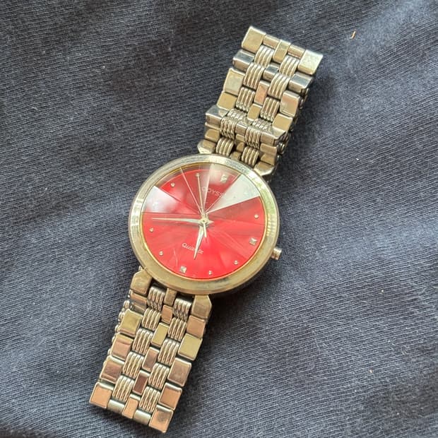 vintage odyssey metal watch