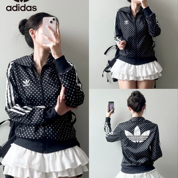 아디다스 도트 트랙탑