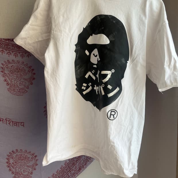베이프 일본 티셔츠 L