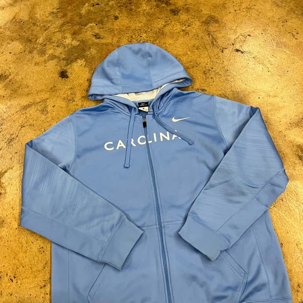 [정품/L] 나이키 CAROLINA 블루 후드집업 b18