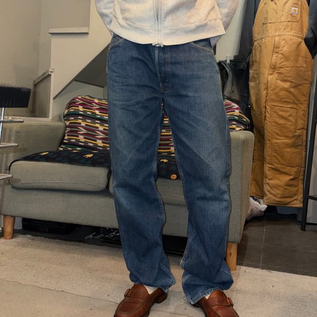 90’s Levi’s 501 501 USA denim washed pan