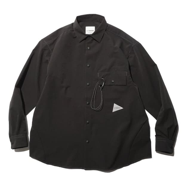 앤드원더 dry breathable ls 셔츠 챠콜