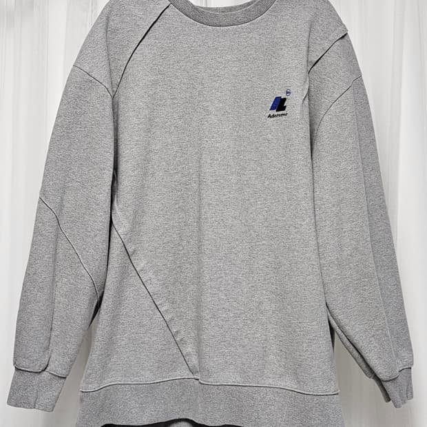 자라x아더에러 오버사이즈 스웻셔츠 그레이