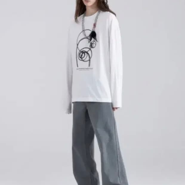 48) 헤더헬렌 그레이 데님 L