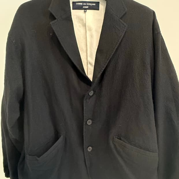 꼼데가르송 옴므 울 자켓 블레이져