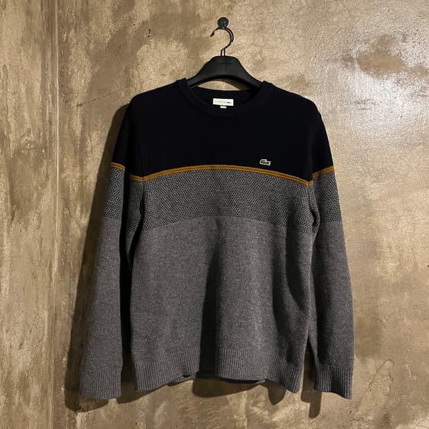 라코스테 라운드 니트