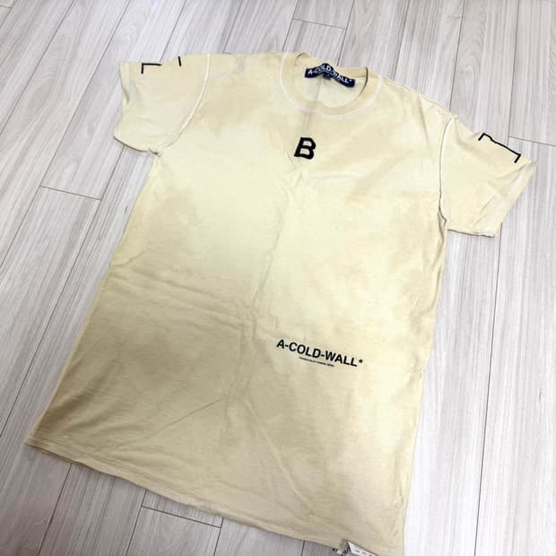 [A COLD WALL] 반팔 페인팅 티셔츠