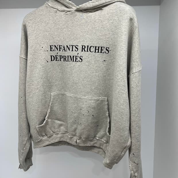 앙팡리쉬데프리메 그레이 후드 enfants riches deprimes
