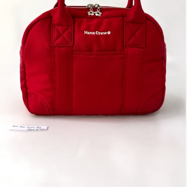 나나크루 미니 닥터백 Blood Red Satin