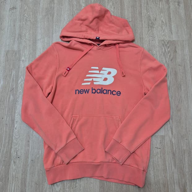 뉴발란스 여성 오리지널 빅로고 후드티