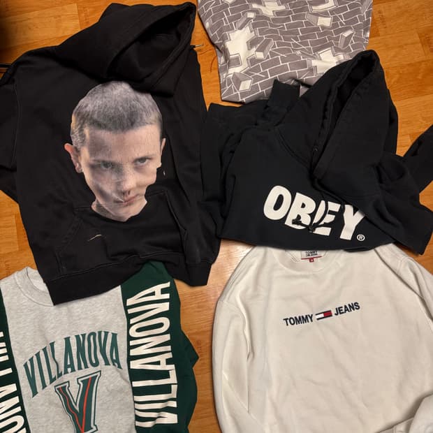 이놈어닛 겔랑진 오베이 스펙터 타미힐피거 후디 맨투맨