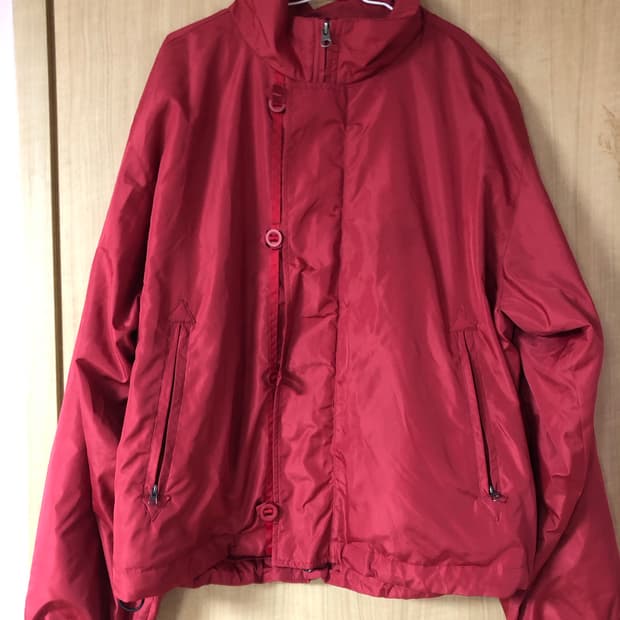 세컨모놀로그 나일론 하프 자켓