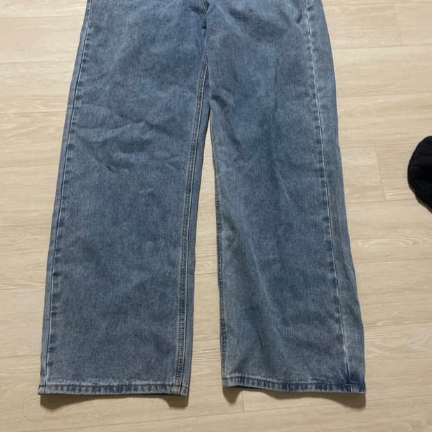 Agod 데님 와이드 팬츠