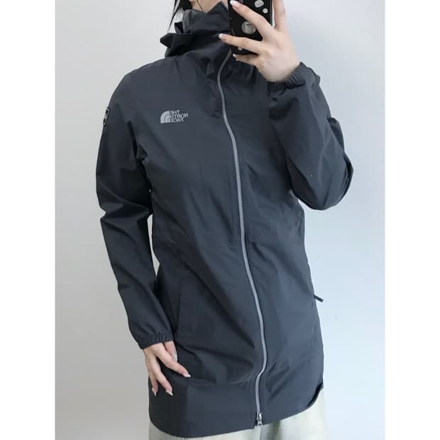 노스페이스 롱 바람막이 자켓 M
