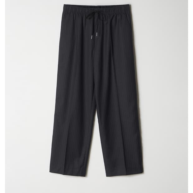 파세르 스트라이프 라운지 팬츠 차콜