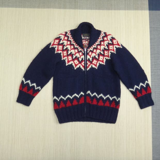 (L) chapman 남성용 울 풀집업 스웨터