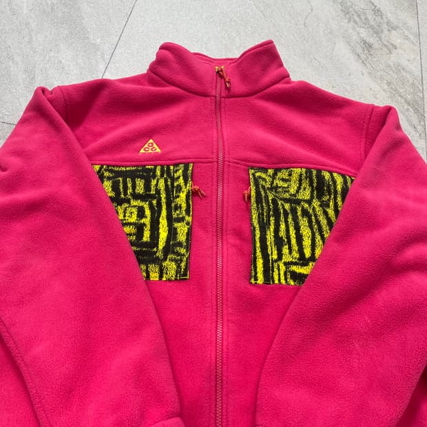 나이키 acg 마이크로플리스 러쉬핑크 us L