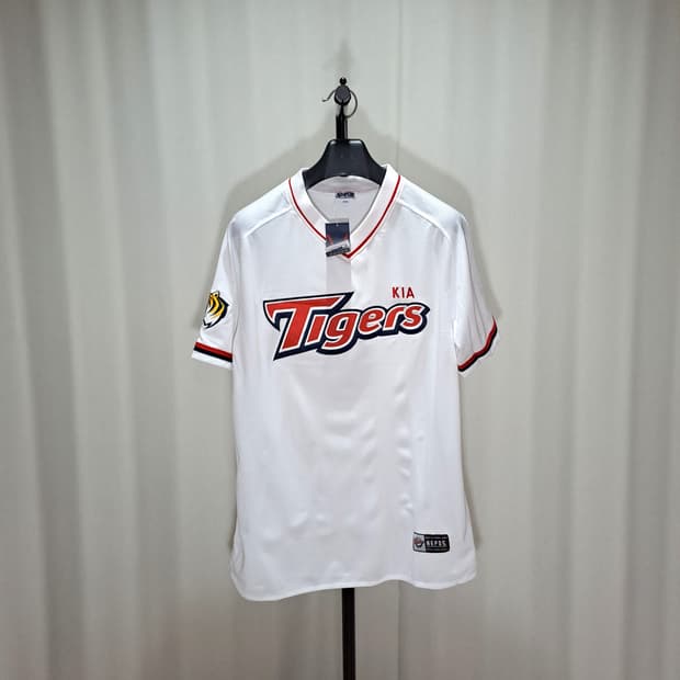 (새제품) 기아타이거즈 네포스 셔츠형 홈 유니폼 105 B571