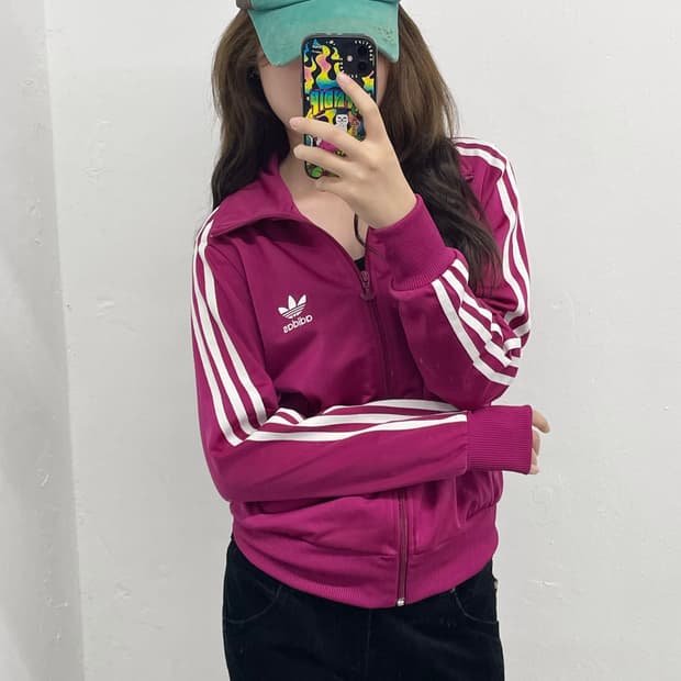 아디다스 파이어버드 마젠타 져지