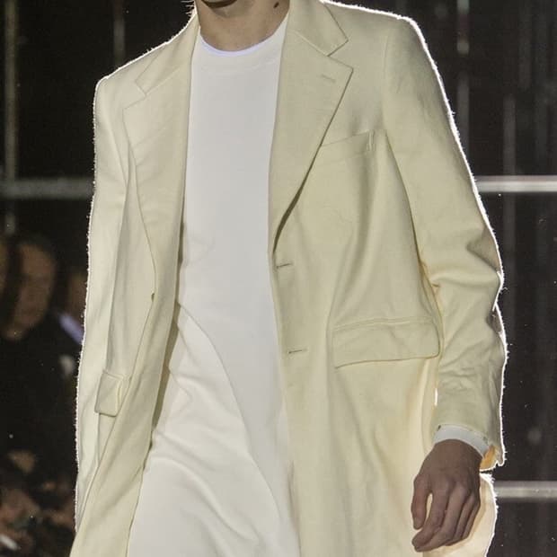 꼼데가르송 옴므플러스 18aw 버클 블레이저