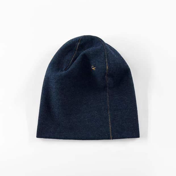 45R 인디고 니트 비니