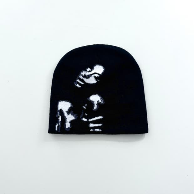 Y2k 니트 캡