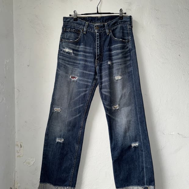 Levis 리바이스503 빈티지 패치워크 데님팬츠(29)